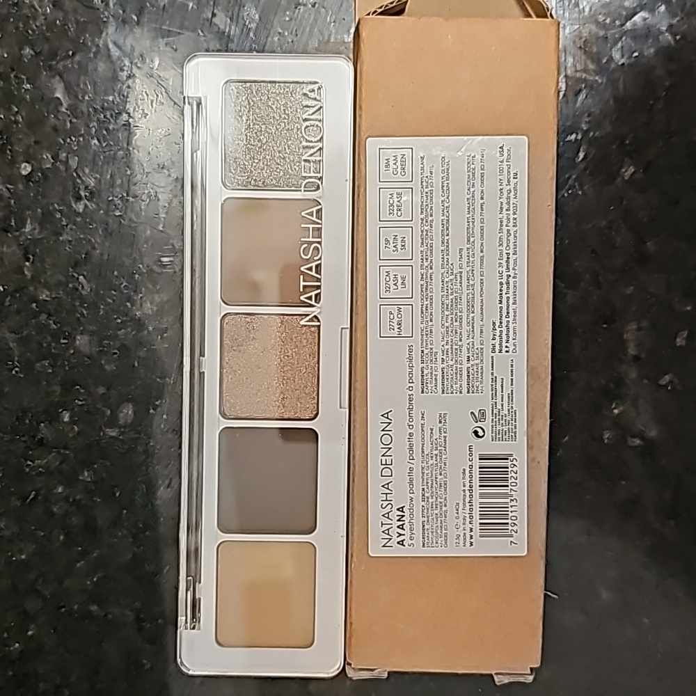 Natasha Denona Ayana 5 pan eyeshadow palette brand new
